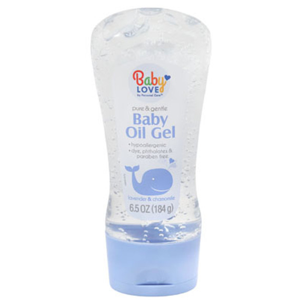 BABY OIL GEL 6.5OZ BABY LOVE BABY OIL GEL 6.5OZ BABY LOVE