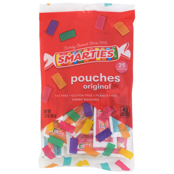 SMARTIES IN POUCH BAG 25CT IN EACH BAG NO AMAZON SALES