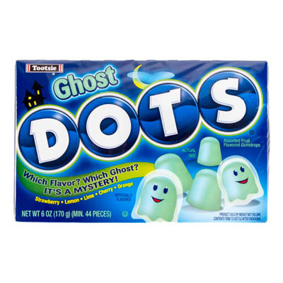 GHOST DOTS 6 OZ BOX COUNTER DiSPLAY