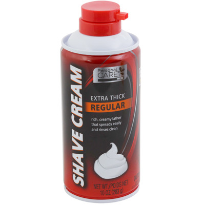 SHAVE CREAM 10OZ REGULAR DO NOT SELL IN CA