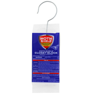 MOTH SHIELD CLOSET DEODORIZER 5OZ REGULAR ON HANGER