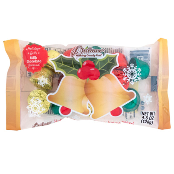 CHRISTMAS BELLS 4.5 OZ MILK CHOCOLATE FLAVOR CHRISTMAS BELLS 4.5 OZ MILK CHOCOLATE FLAVOR