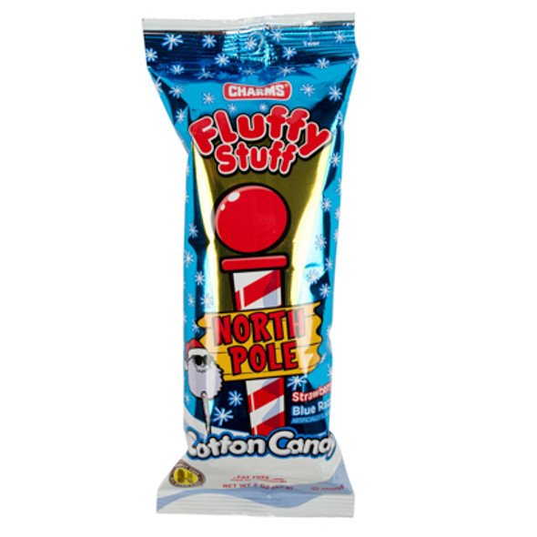 COTTON CANDY NORTH POLE 2 OZ PEG BAG FLUFFY STUFF COTTON CANDY NORTH POLE 2 OZ PEG BAG FLUFFY STUFF