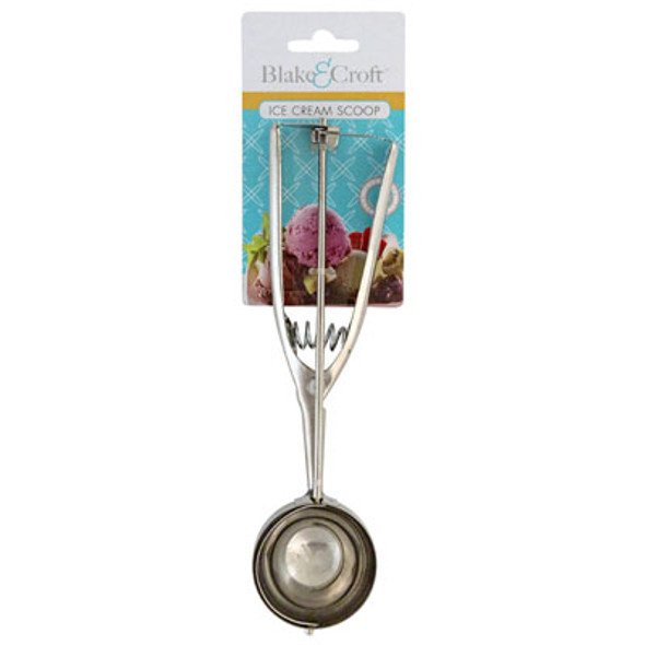 ICE CREAM SCOOP STAINLESS STEEL SQUEEZE HANDLE 8.9IN/B&C TCD ICE CREAM SCOOP STAINLESS STEEL SQUEEZE HANDLE 8.9IN/B&C TCD