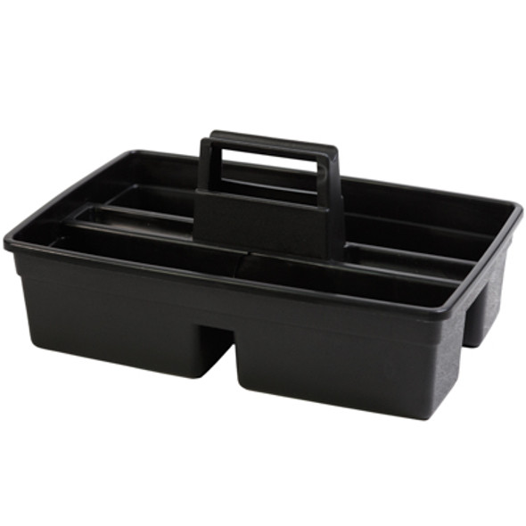 CADDY MULTIPURPOSE BLACK PLASTIC 11X8X17