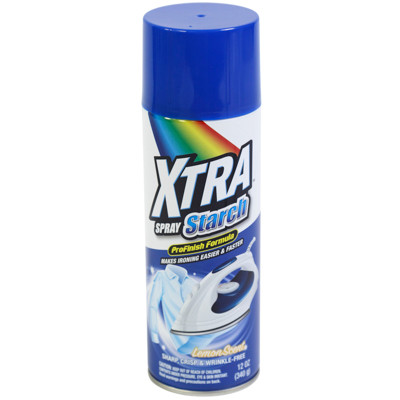 SPRAY STARCH 12OZ XTRA LEMON SCENT AEROSOL