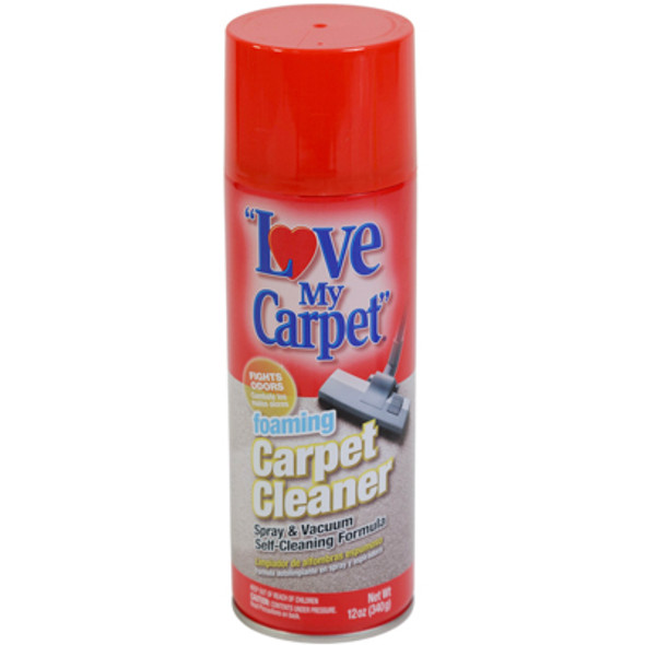 CARPET CLEANER 12OZ FOAMING LOVE MY CARPET AEROSOL