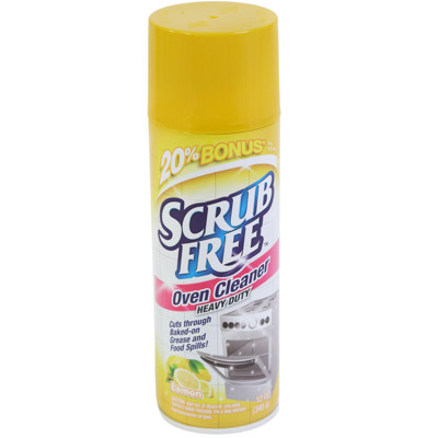 OVEN CLEANER 12OZ LEMON SCRUB FREE AEROSOL