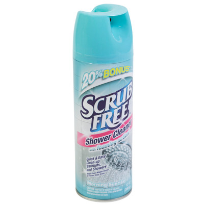SHOWER CLEANER 12OZ SCRUB FREE AEROSOL