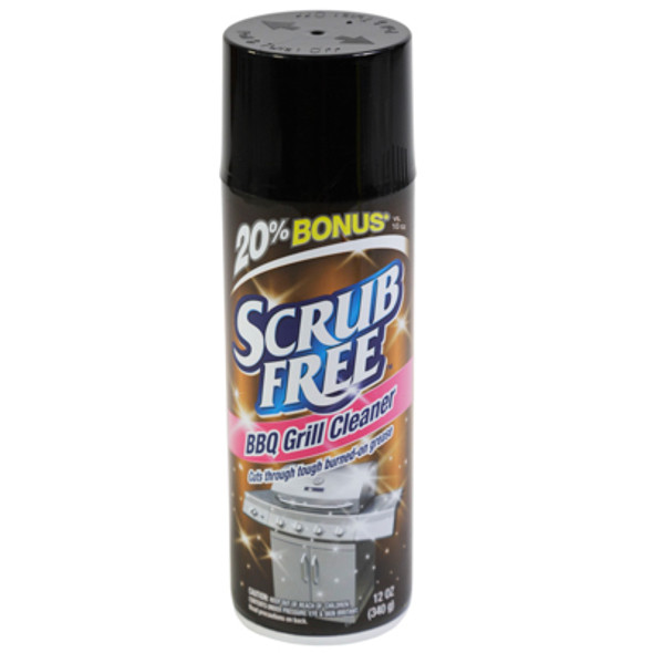 GRILL CLEANER 12OZ SCRUB FREE AEROSOL GRILL CLEANER 12OZ SCRUB FREE AEROSOL