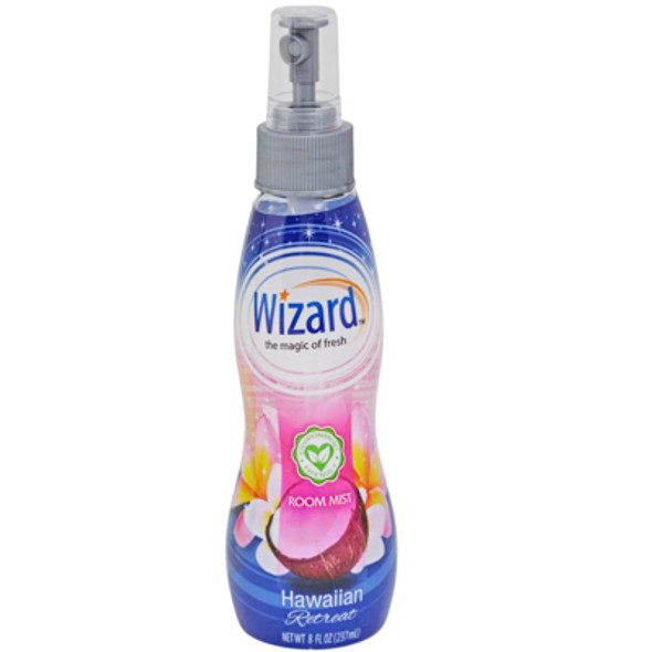 ROOM MIST AIR FRESHENER 8OZ HAWAIIAN RETREAT WIZARD