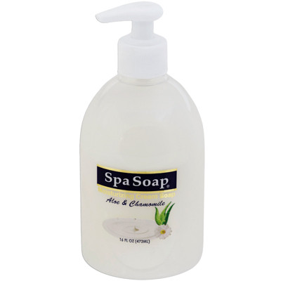 SOAP LIQUID 16OZ ALOE & CHAMOMILE SPA SOAP PUMP