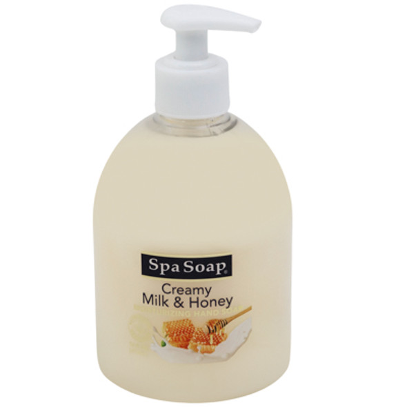SOAP LIQUID 16OZ MILK & HONEY SPA SOAP PUMP