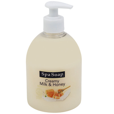 SOAP LIQUID 16OZ MILK & HONEY SPA SOAP PUMP