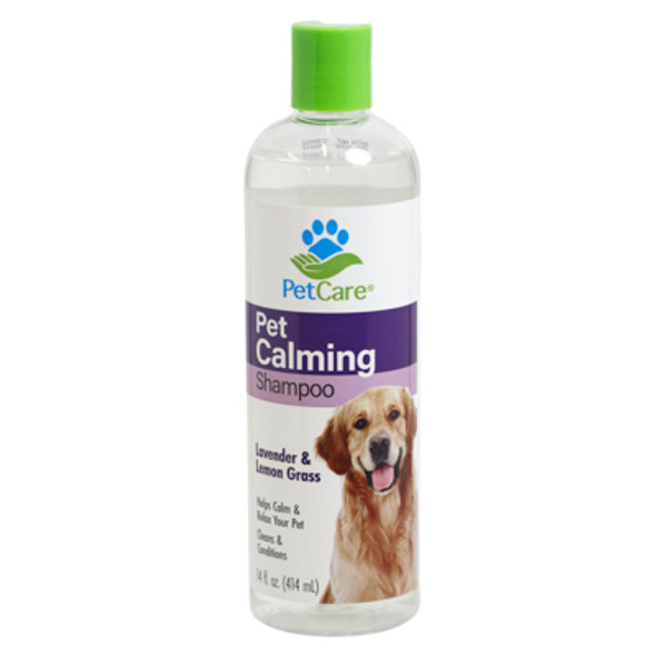 PET SHAMPOO 14OZ CALMING LAVENDER&LEMON GRASS PET CARE