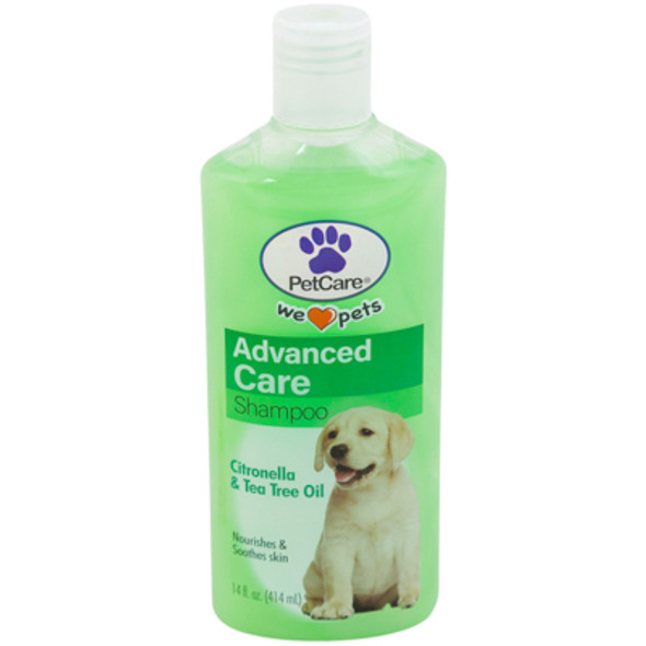 PET SHAMPOO 14OZ ADVANCED CARE CITRONELLA & TEA TREE OIL PET CARE PET SHAMPOO 14OZ ADVANCED CARE CITRONELLA & TEA TREE OIL PET CARE