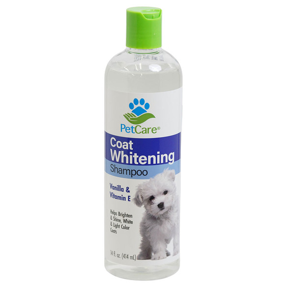 PET SHAMPOO 14OZ COAT WHITENING VANILLA & VITAMIN E PET CARE