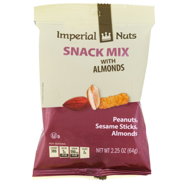 NUTS SNACK MIX W/ ALMONDS  2.25OZ