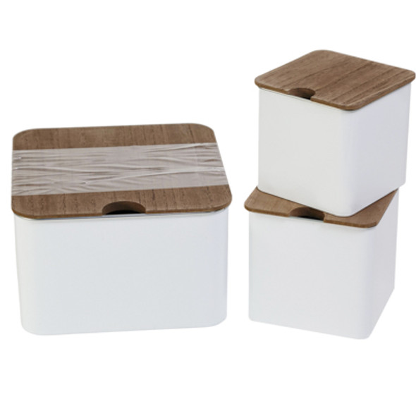 STORAGE BOX METAL 2PC SMALL/MEDIUM AND 1PC LARGE ASSORTED TO THE CASE PP $5