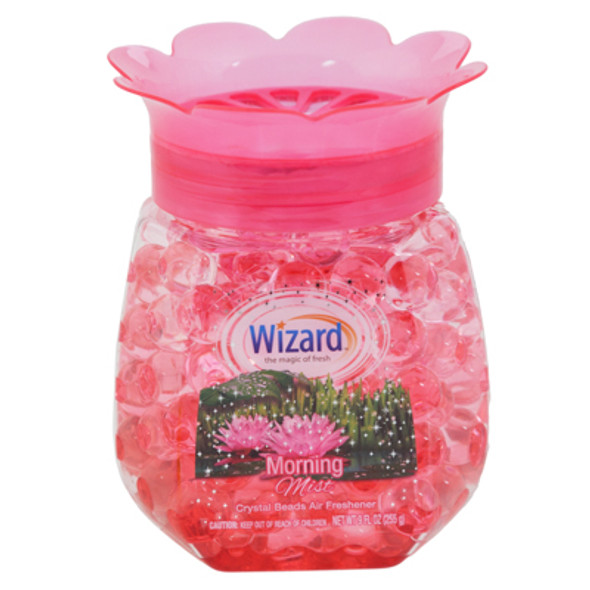 AIR FRESHENER BEADS 9OZ MORNING MIST WIZARD AIR FRESHENER BEADS 9OZ MORNING MIST WIZARD