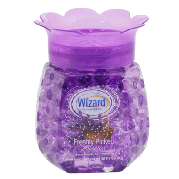 AIR FRESHENER BEADS 9OZ FRESHY PICKED LAVENDER WIZARD