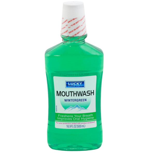 MOUTHWASH 16.9OZ WINTER GREEN LUCKY