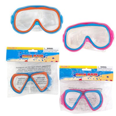 SWIM MASK 2AST STYLES/2 COLORS PBH AGES 6+
