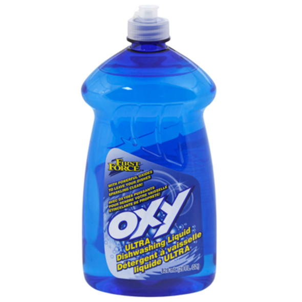 DISH DETERGENT - ULTRA 28 OZ OXY BLUE