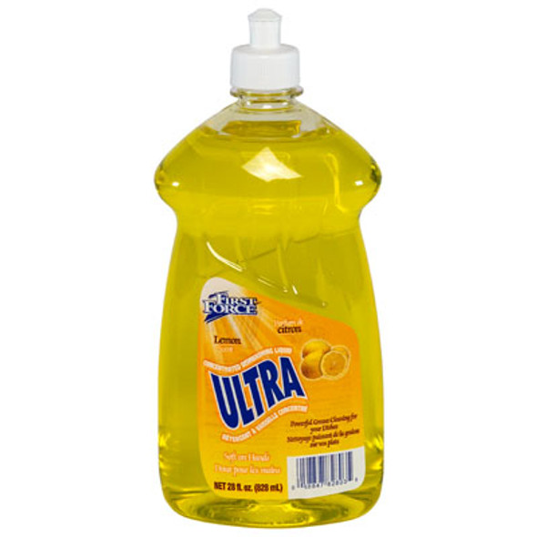 DISH DETERGENT ULTRA 28 - OZ LEMON SCENT DISH DETERGENT ULTRA 28 - OZ LEMON SCENT
