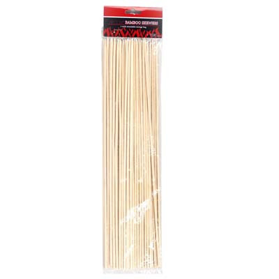 SKEWERS - BAMBOO 50PC 16IN ZIP-STORE 4MM BBQ PBHDR