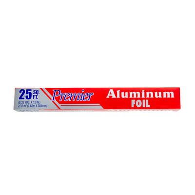ALUMINUM FOIL PREMIER 25 SQ FT 12-IN X 8.33-YD MADE IN USA