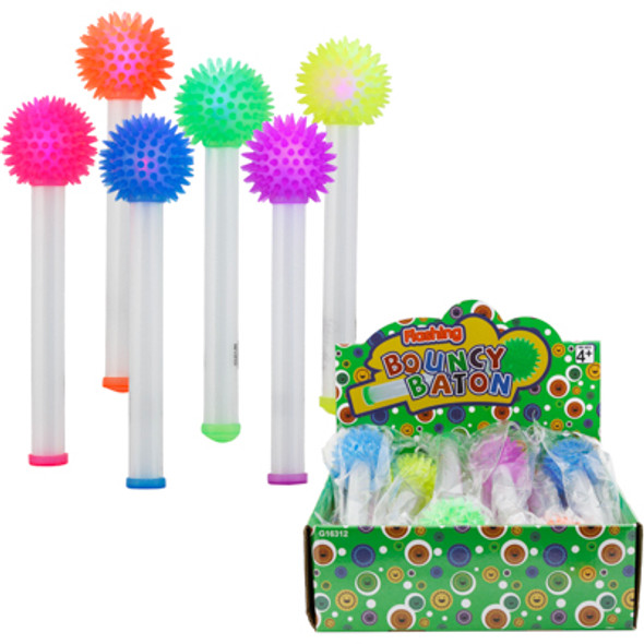 BATON LIGHT-UP NEON BOUNCING 12-PC ASSORTED COLORS HT COUNTER DISPLAY BATON LIGHT-UP NEON BOUNCING 12-PC ASSORTED COLORS HT COUNTER DISPLAY