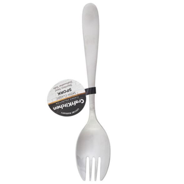 SPORK SATIN CLASSIC STAINLESS STEEL CRAFT KITCHEN SPORK SATIN CLASSIC STAINLESS STEEL CRAFT KITCHEN