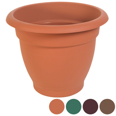 PLANTER ROUND 17 INCH DIA 4 COLORS