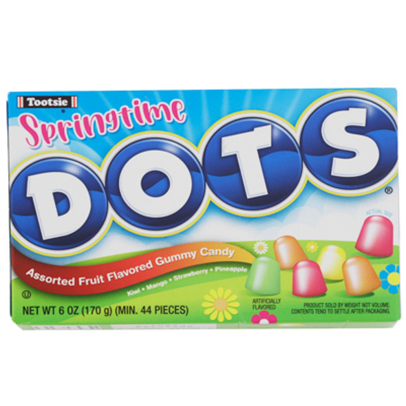 EASTER CANDY DOTS 6 OZ BOX COUNTER DISPLAY