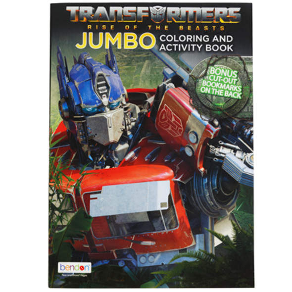 COLORING BOOK TRANSFORMERS 24-PC COUNTER DISPLAY