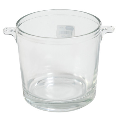 ICE BUCKET 34.5OZ CLEAR GLASS