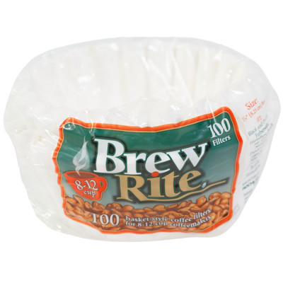 COFFEE FILTERS 100CT BREW RITE