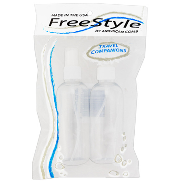 TRAVEL BOTTLE SPRAY SET 3 OZ 2PK