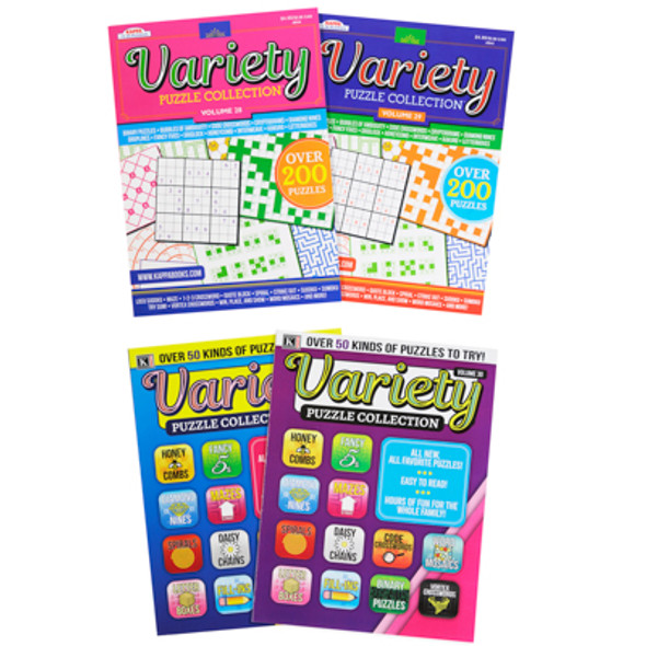 PUZZLES VARIETY 80 PG 2 VOL PER CS RANDOM ASSORTMENT PDQ