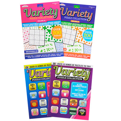 PUZZLES VARIETY 80 PG 2 VOL PER CS RANDOM ASSORTMENT PDQ