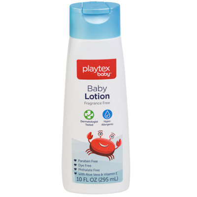 BABY LOTION 10OZ FRAGRANCE FREE PLAYTEX BABY