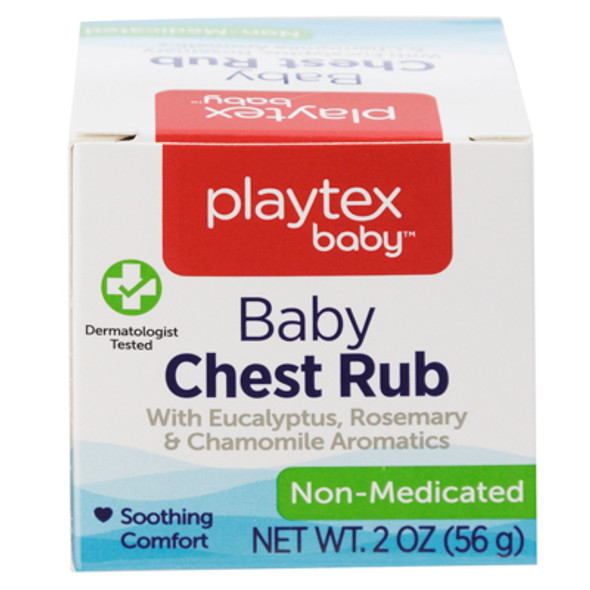 BABY CHEST RUB 2OZ PLAYTEX BABY BABY CHEST RUB 2OZ PLAYTEX BABY