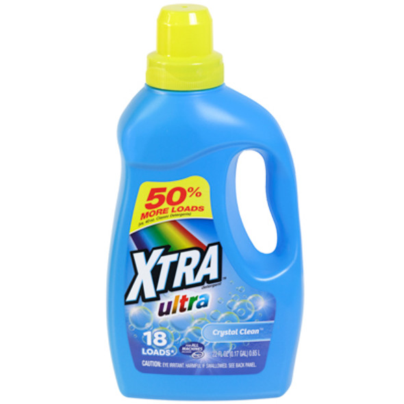 LAUNDRY DETERGENT 22OZ ULTRA LIQUID CRYSTAL CLEAN XTRA