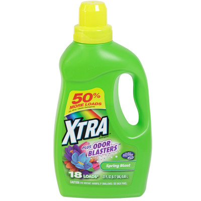 LAUNDRY DETERGENT 22OZ ULTRA LIQUID ODOR BLASTER SPRING XTRA