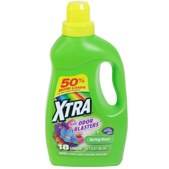 LAUNDRY DETERGENT 22OZ ULTRA LIQUID ODOR BLASTER SPRING XTRA