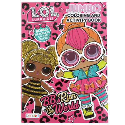 COLORING BOOK LOL SURPRISE IN 24PC DISPLAY