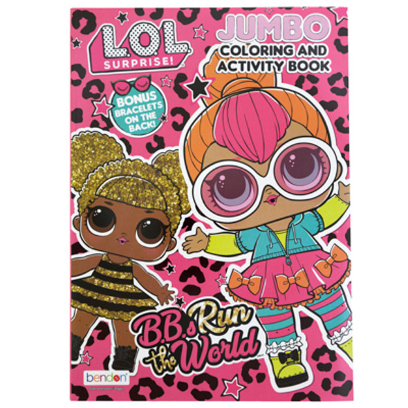 COLORING BOOK LOL SURPRISE IN 24PC DISPLAY