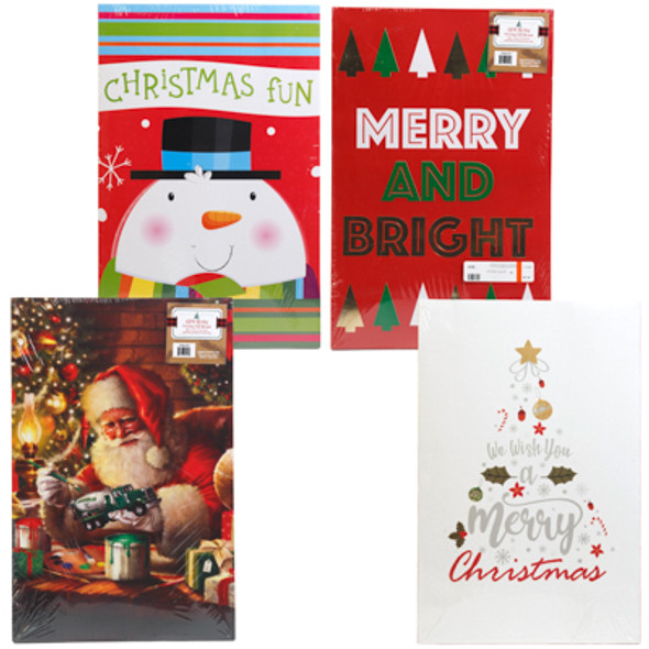GIFT BOX 2PK ROBE CHRISTMAS 17 X 11 X 2.5 RANDOM ASSORTED