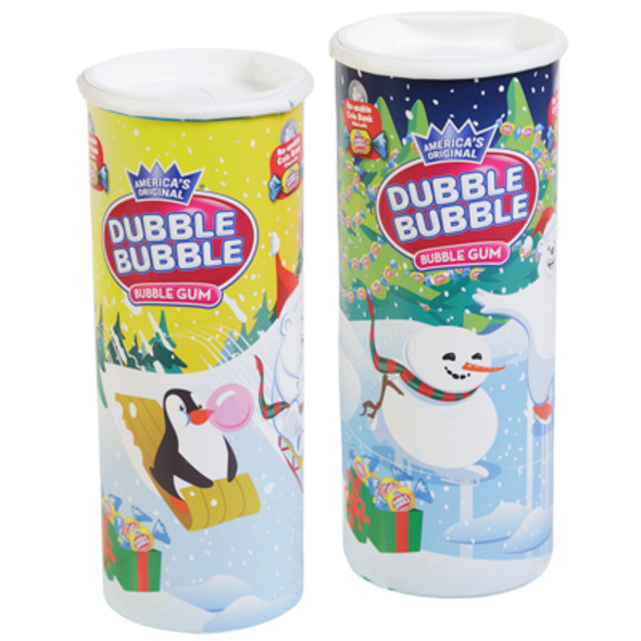 DUBBLE BUBBLE HOLIDAY 5 OZ BANK DISPLAY READY CASE